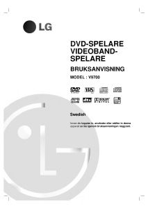 Bruksanvisning LG V9732CP2Z DVD-Video Kombination