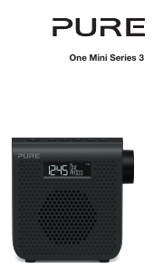 Mode d’emploi Pure One Min (Series 3) Radio
