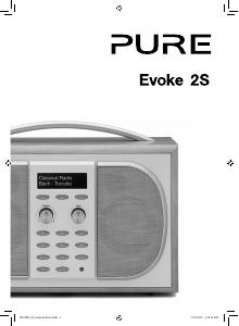 Mode d’emploi Pure Evoke 2S Radio