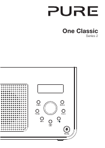 Mode d’emploi Pure One Classic (Series 2) Radio