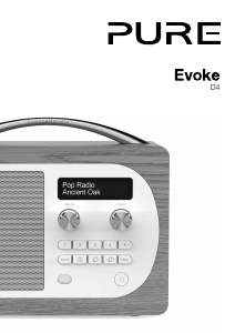Mode d’emploi Pure Evoke D4 Radio