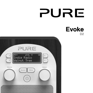 Mode d’emploi Pure Evoke D2 Radio