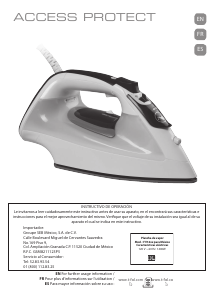 Manual de uso Tefal FV1611X0 Access Protect Plancha