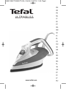 Manuale Tefal FV4590E0 Ultragliss Ferro da stiro