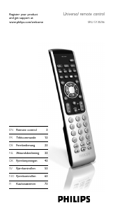 Mode d’emploi Philips SRU5130 Télécommande