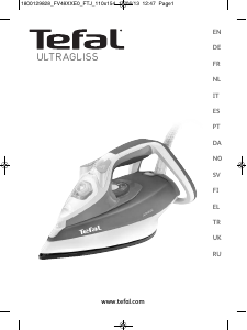 Manual Tefal FV4887D0 Ultragliss Iron