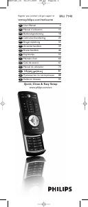 Mode d’emploi Philips SRU7140 Télécommande