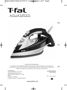Manual de uso Tefal FV5375Q0 Aquaspeed Plancha