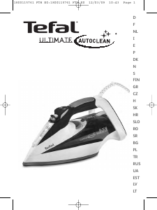 Manuale Tefal FV9510E0 Ultimate Autoclean Ferro da stiro