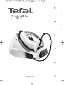 Manual Tefal GV6920E0 Pressing Profile Ferro