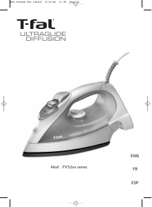 Mode d’emploi Tefal FV3266U2 Ultraglide Diffusion Fer à repasser