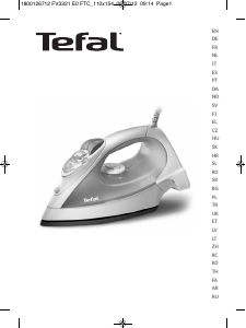 Vadovas Tefal FV3350G0 Lygintuvas