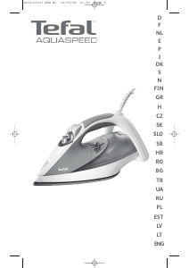 Manuale Tefal FV5136S0 Aquaspeed Ferro da stiro
