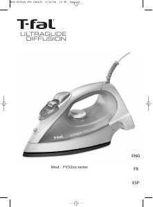 Manual Tefal FV3250X2 Ultraglide Diffusion Iron