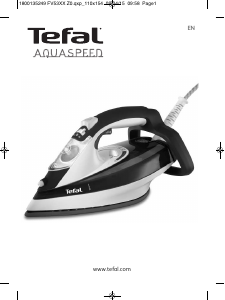 Bruksanvisning Tefal FV5339G0 Aquaspeed Strykjärn