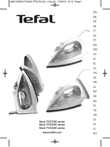 Brugsanvisning Tefal FV2120E0 Strygejern