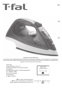 Bruksanvisning Tefal FV1570X0 Strykjärn