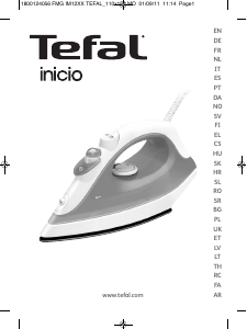 Használati útmutató Tefal FV1245M0 Inicio Vasaló