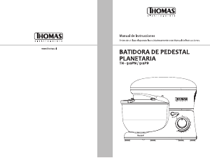 Manual de uso Thomas TH-910PB Batidora de pie