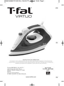 Priručnik Tefal FV1310X1 Virtuo Glačalo