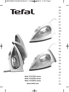 Manual Tefal FV2215Y0 Iron