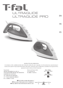 说明书 特福 FV2614X0 Ultraglide Pro 熨斗