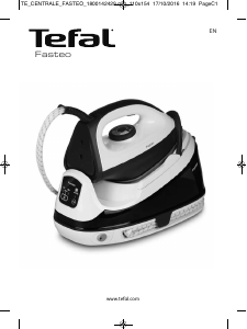 Kullanım kılavuzu Tefal SV6020G0 Fasteo Ütü