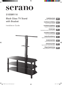 Bruksanvisning Serano S105BR11X TV-benk