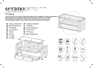 Manual Serano TS006B TV Bench