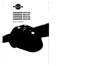 Mode d’emploi Progress PC3102 Aspirateur