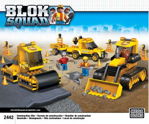 Mode d’emploi Mega Bloks set 2442 Blok Squad Chantier de construction