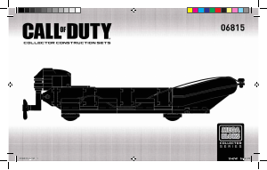 Manual de uso Mega Bloks set 6815 Call of Duty Lancha de asalto
