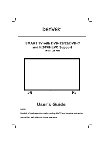 Handleiding Denver LDS-4369 LED televisie