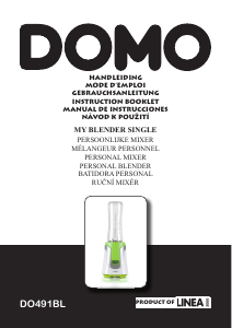 Bruksanvisning Domo DO491BL Blender