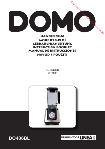 Manual Domo DO486BL Blender