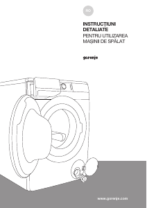 Manual Gorenje WEWI72S3S Mașină de spălat