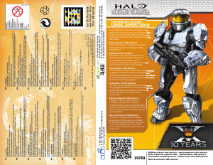 Bruksanvisning Mega Bloks set 29769 Halo Anniversary Edition – UNSC Spartan II