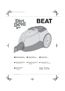 Kullanım kılavuzu Dirt Devil DD7374 Beat Elektrikli süpürge