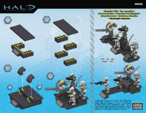 Mode d’emploi Mega Bloks set 96858 Halo Arctic Combat Unit