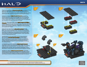 Manual de uso Mega Bloks set 96912 Halo Unidad asalto
