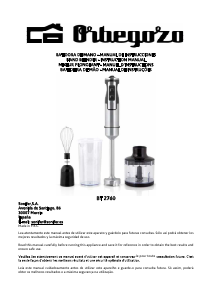 Manual Orbegozo BT 2760 Varinha mágica