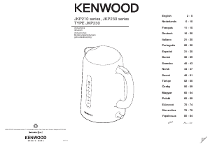 Mode d’emploi Kenwood JKP230 Bouilloire