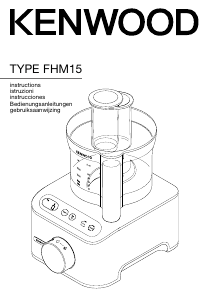 Handleiding Kenwood FHM155SI Keukenmachine