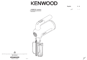 Bruksanvisning Kenwood HM620 Elvisp