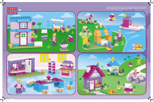 Bruksanvisning Mega Bloks set 267 Mini Micro Skapa och spela