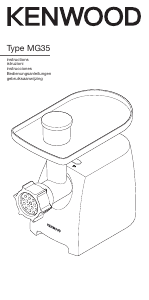 Manual Kenwood MG360 Picadora de carne
