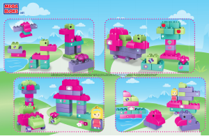 Mode d’emploi Mega Bloks set 341 Mini Micro 40-piece Tub