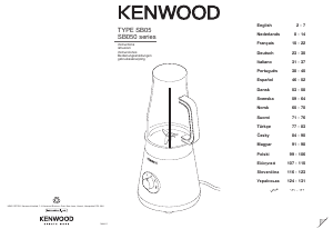 Bruksanvisning Kenwood SB055WG Hurtigmikser