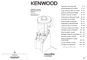 Bruksanvisning Kenwood SB327 Smootie Cocktail Hurtigmikser