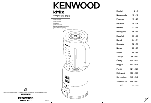 Manual Kenwood BLX750CR kMix Blender